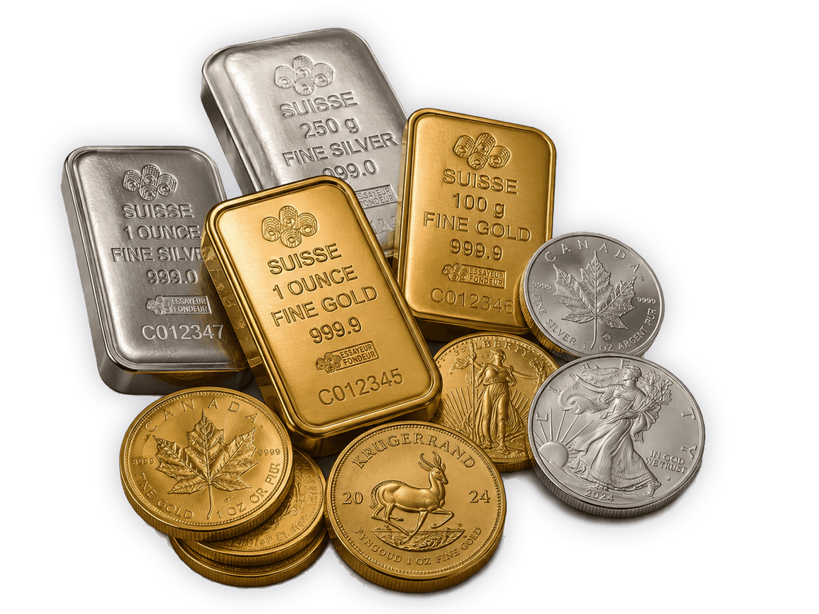 Storehouses for precious metals and bullion
